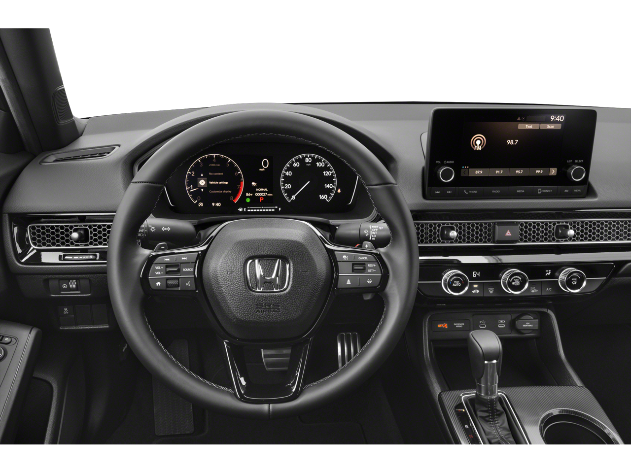 2026 Honda Civic — interior view