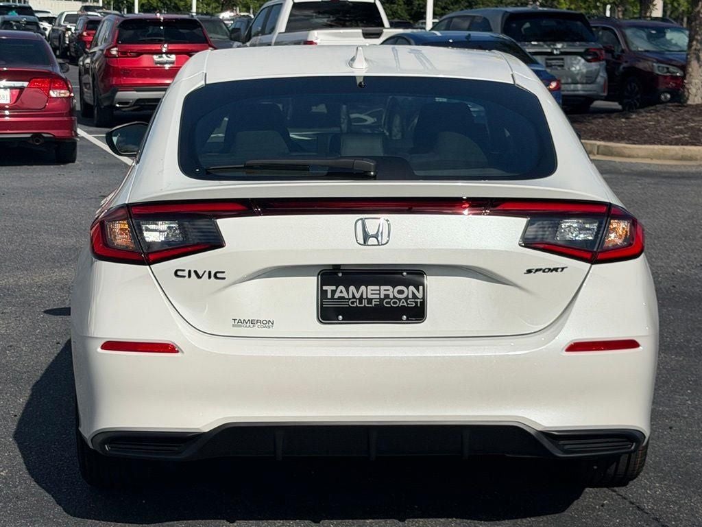 2026 Honda Civic — rear three-quarter view